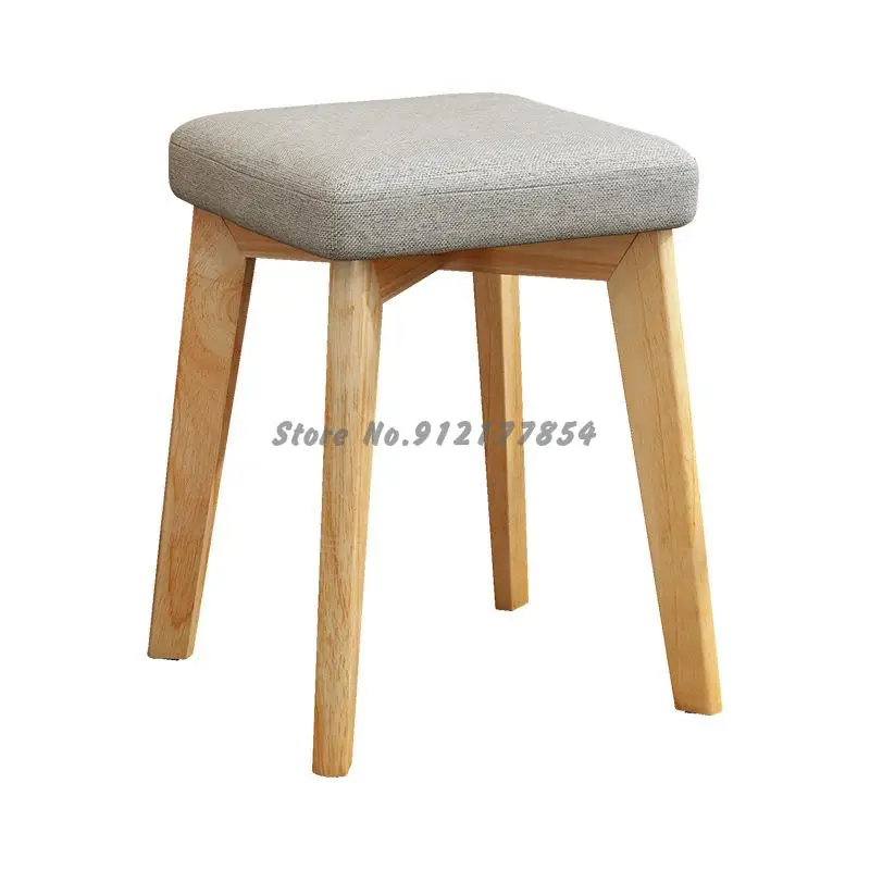 Небольшой квадратный стул модный креативный современный макияж простой из