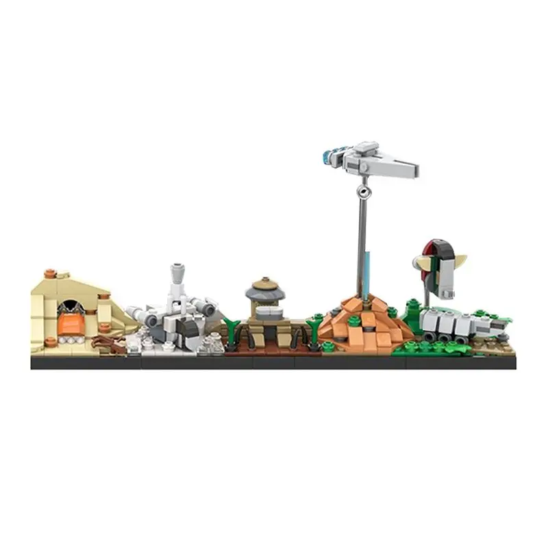 

City Skyline Castle Back To The Future Architecture Particle Building Blocks Assemble Bricks Child Parts Adult Toy Birthday Gift
