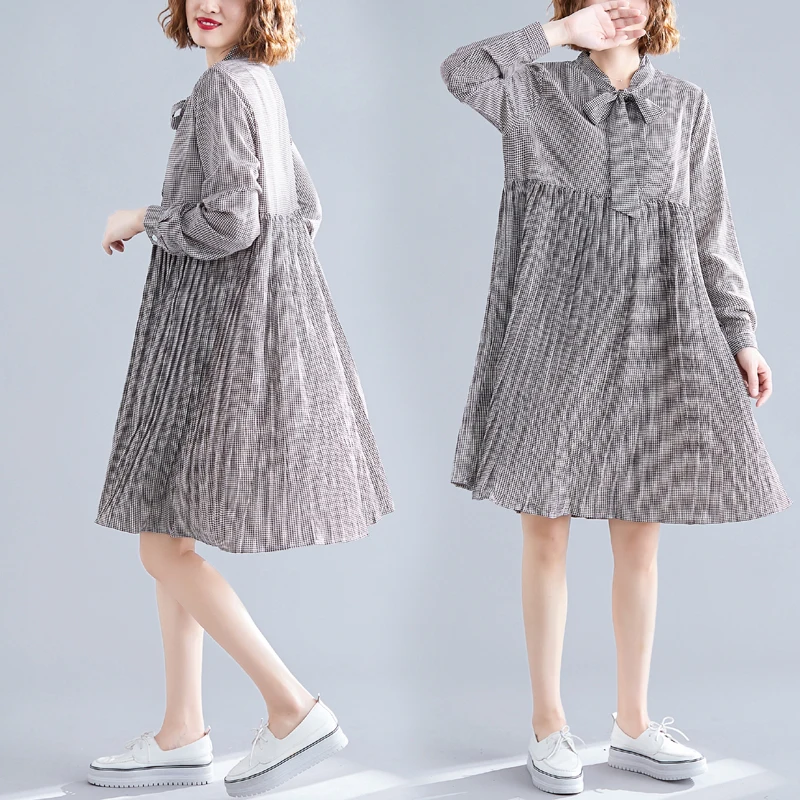 

2021 Новое поступление Весна платье для беременных женские v-образным вырезом большой Размеры платья для беременных женщин; Одежда MD-02123