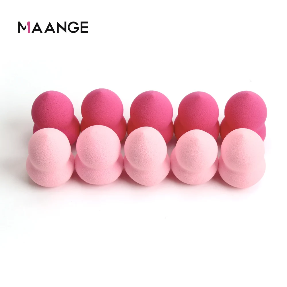 Спонж для макияжа MAANGE 4/5/10 шт. мягкая водная губка нанесения пудры тона консилера