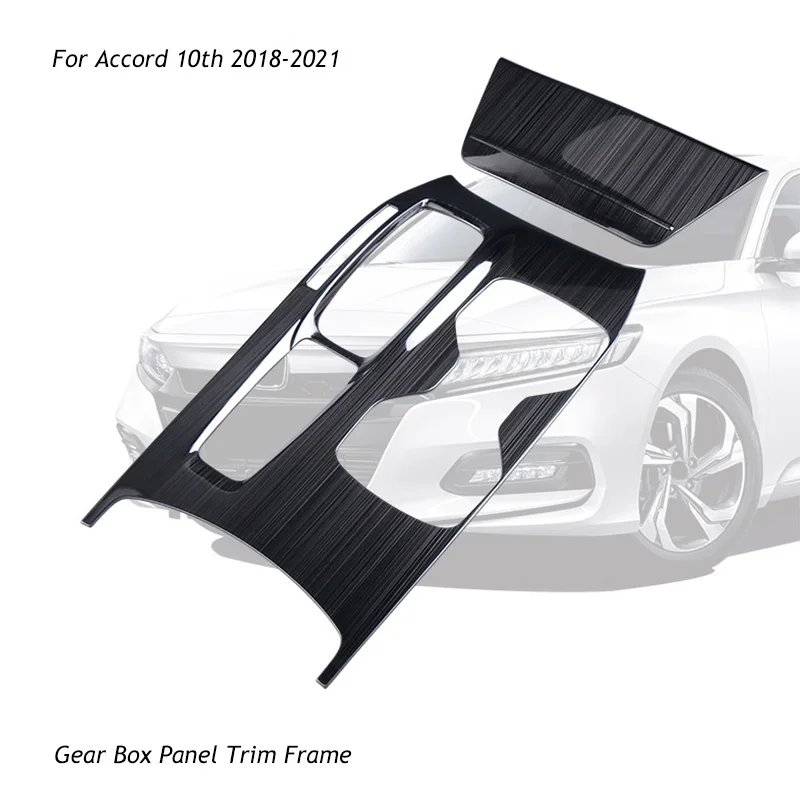 Отделка панели коробки передач автомобиля Обложка рамы наклейки полоски