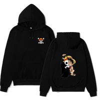 japanese anime funny luffy popular harajuku print hip hop pullover one piece comic pattern hoodie mens and womens sweatshirts