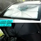 Солнцезащитный козырек для автомобиля, защита от солнца для переднего окна автомобиля, защита от солнца, аксессуары для защиты лобового стекла