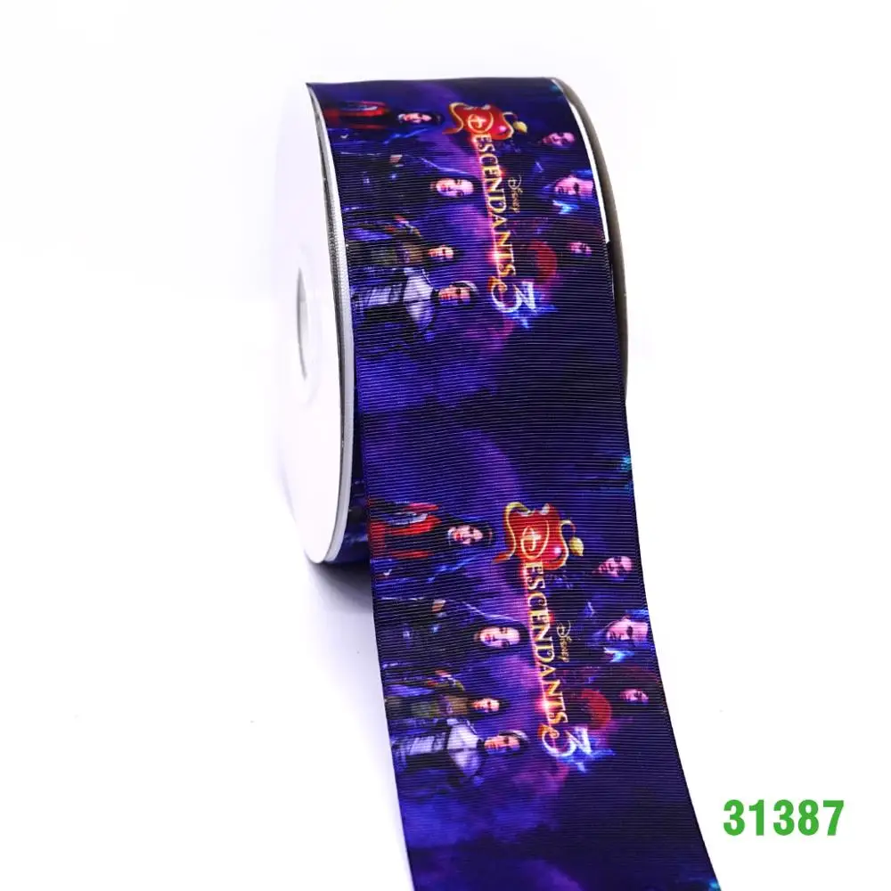 50 ярдов мультфильм напечатанный grosgrain ленты 31348