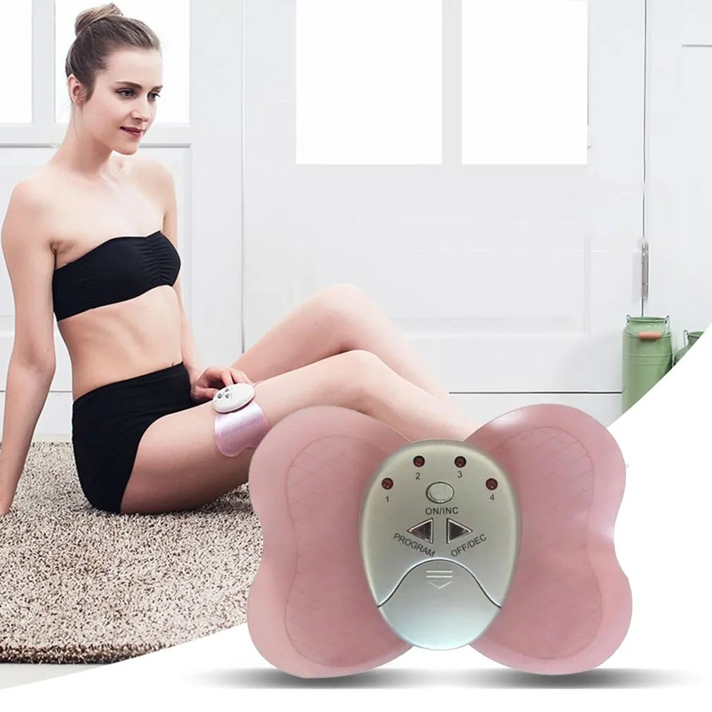 Портативный беспроводной электрический массажер бабочка для всего тела талии