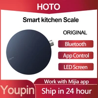 xiaomi youpin hoto smart kitchen scale coffee measuring tool mechanical weight scale bluetooth app electronic scale with led