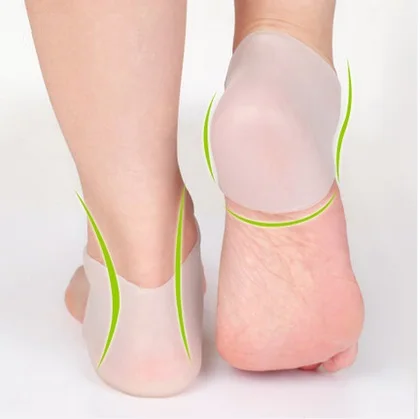 Новинка 2016 увлажняющие силиконовые гелевые протекторы для пятки носки треснуший