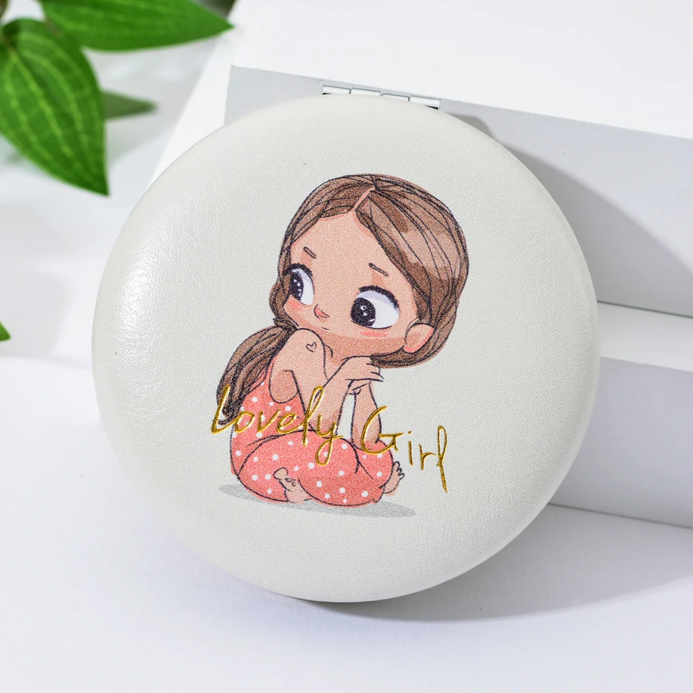 Vicney новинка 2019 маленькое портативное зеркало для макияжа двухстороннее из