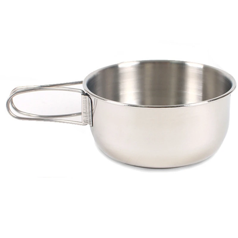 4 шт./компл. чаша из нержавеющей стали 500 мл Посуда Столовые приборы кастрюли для