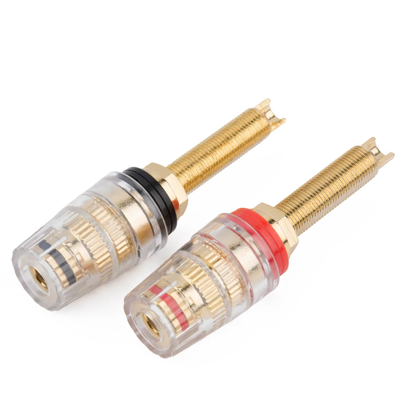 10 шт. клеммный соединитель динамика связывающий пост HIFI усилитель чистый куппер