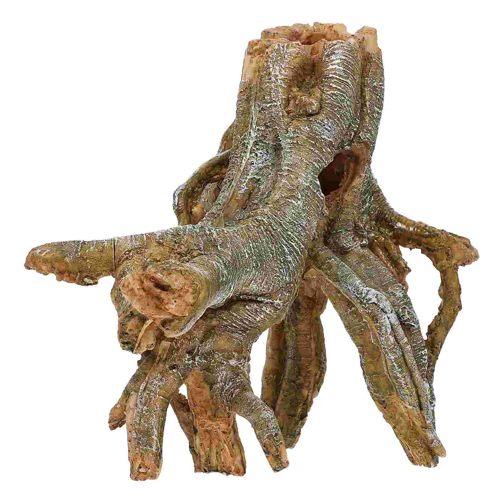 

1Pc Aquarium Decoration Fish Tank Tree Root Home Decoration Hideout Place