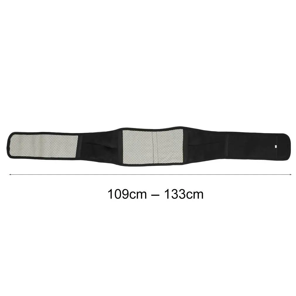 

Adjustable Infrared Magnetic Back Brace Posture Belt Lumbar Support Lower Pain Massager Self-heating Therapy Waist Belt