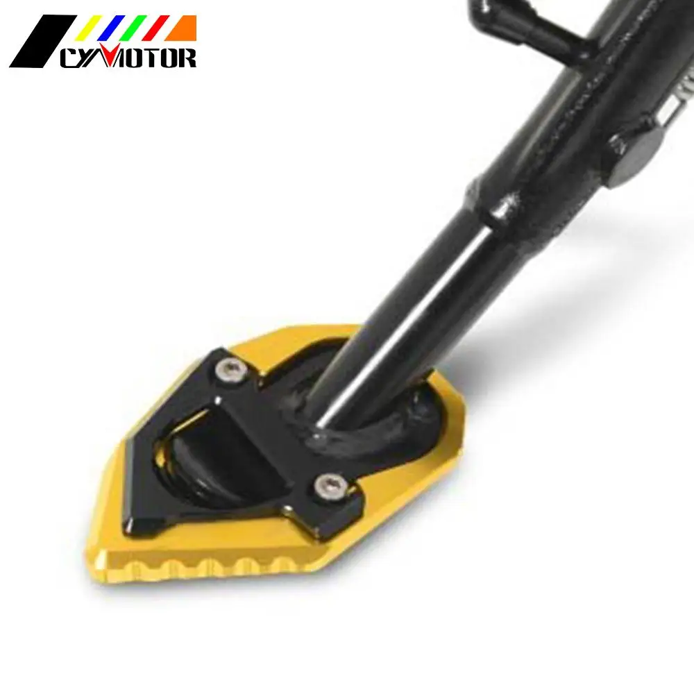 

Motorcycle CNC Kickstand Foot Side Stand Plate Enlarge Pad Support For BMW R Nine T 2017 2018 2019 R nineT RnineT RNINET