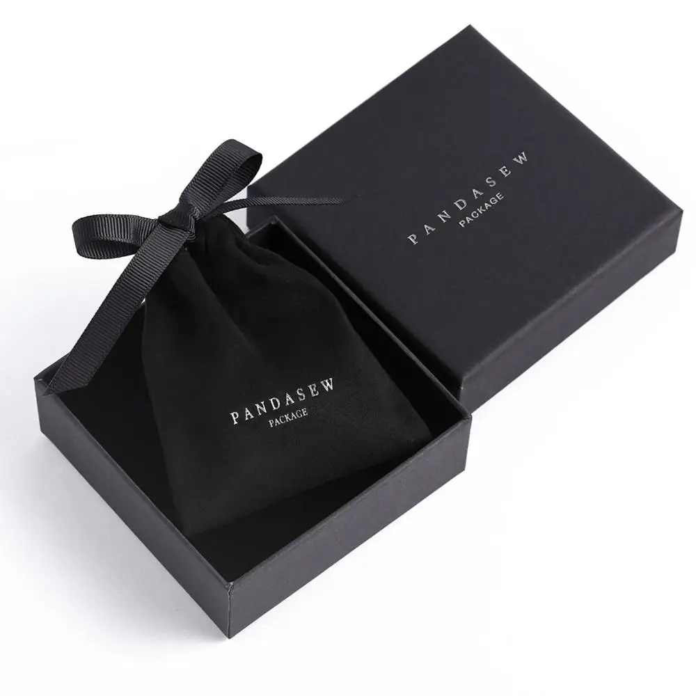 

Custom Logo Printed Necklace Earings Jewelry Box Luxury Paper Ring Packaging Gift Boxes Storage For Business
