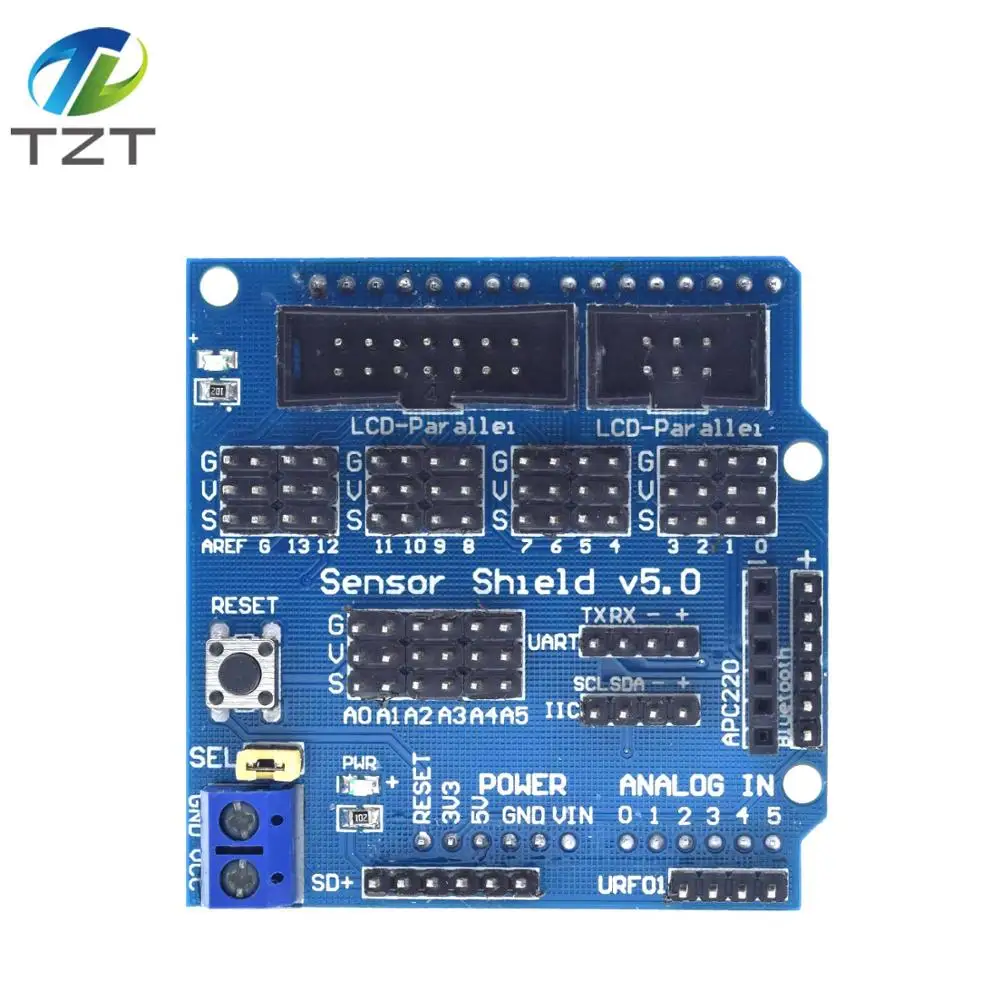 Щит v5.0 Плата расширения для Arduino электронные строительные блоки робот аксессуары
