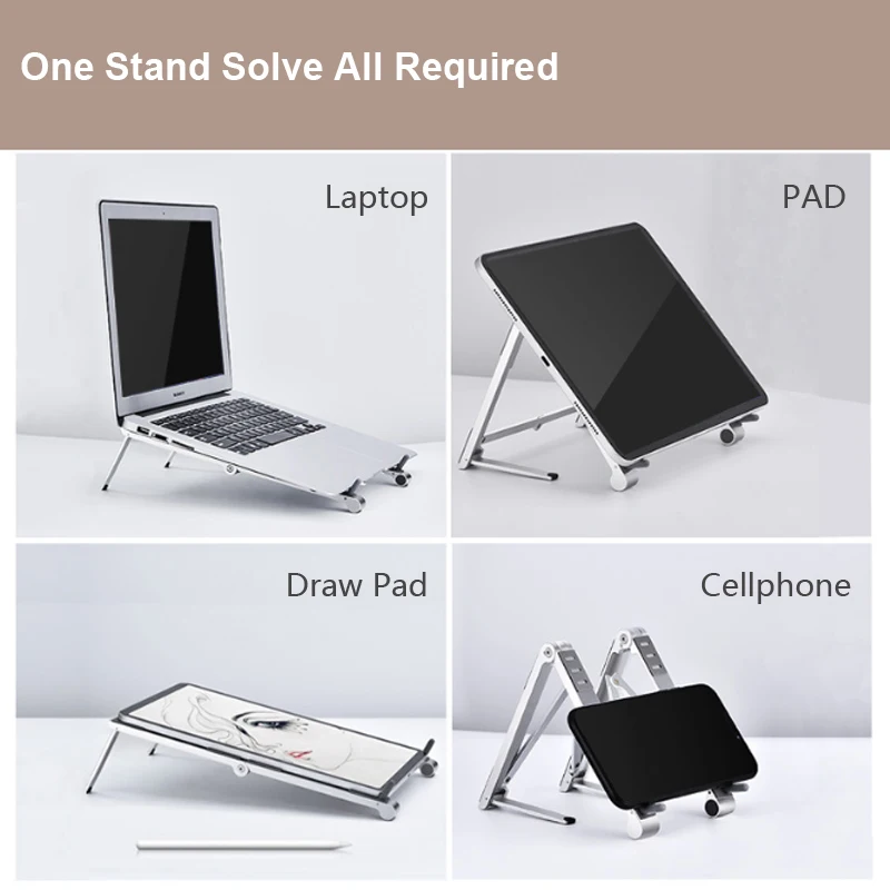 Подставка 3 в 1 универсальная складная из алюминиевого сплава | Автомобили и