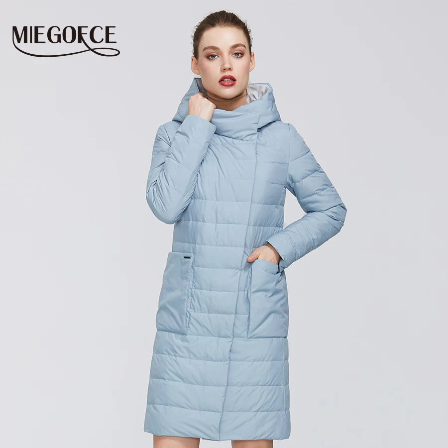 MIEGOFCE 2020 новая весенняя женская хлопковая куртка ветрозащитное пальто для женщин