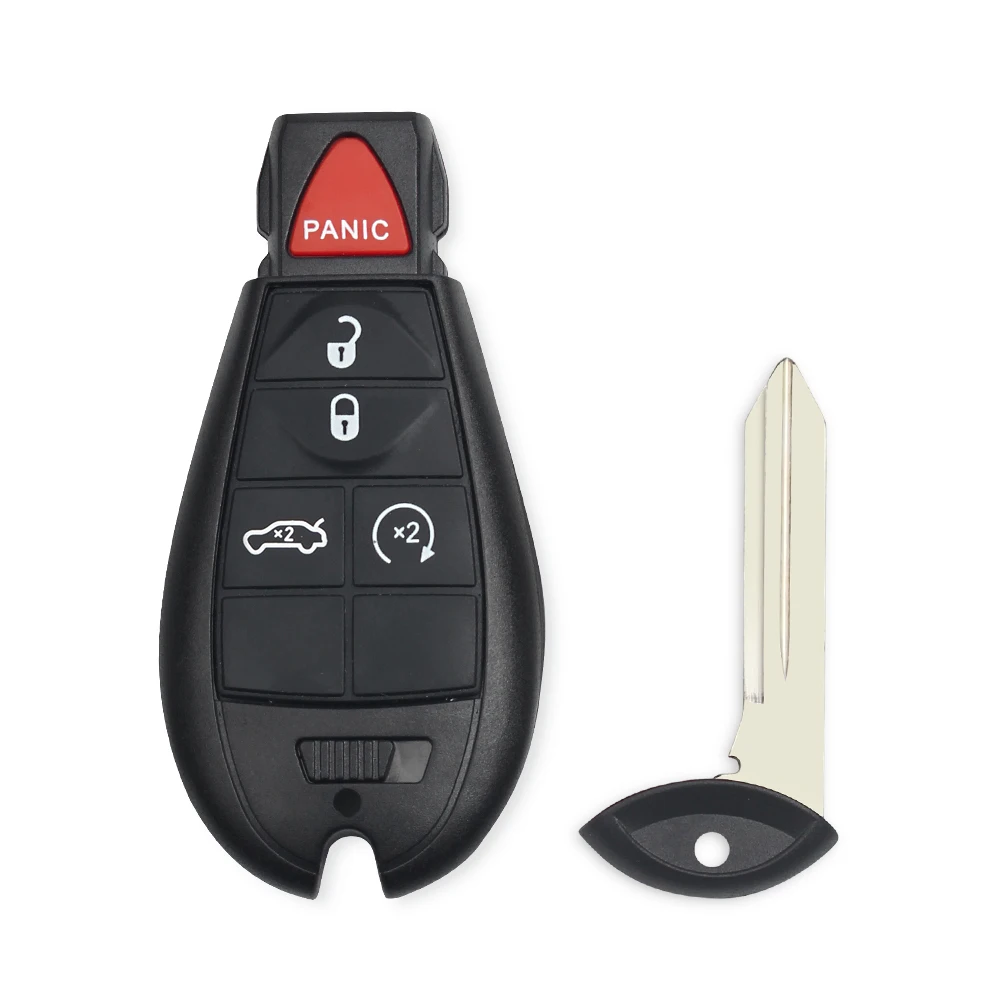 KEYYOU Новый чехол для автомобильного ключа Jeep Grand Cherokee Chrysler 300 Town &amp кантри Dodge Challenger