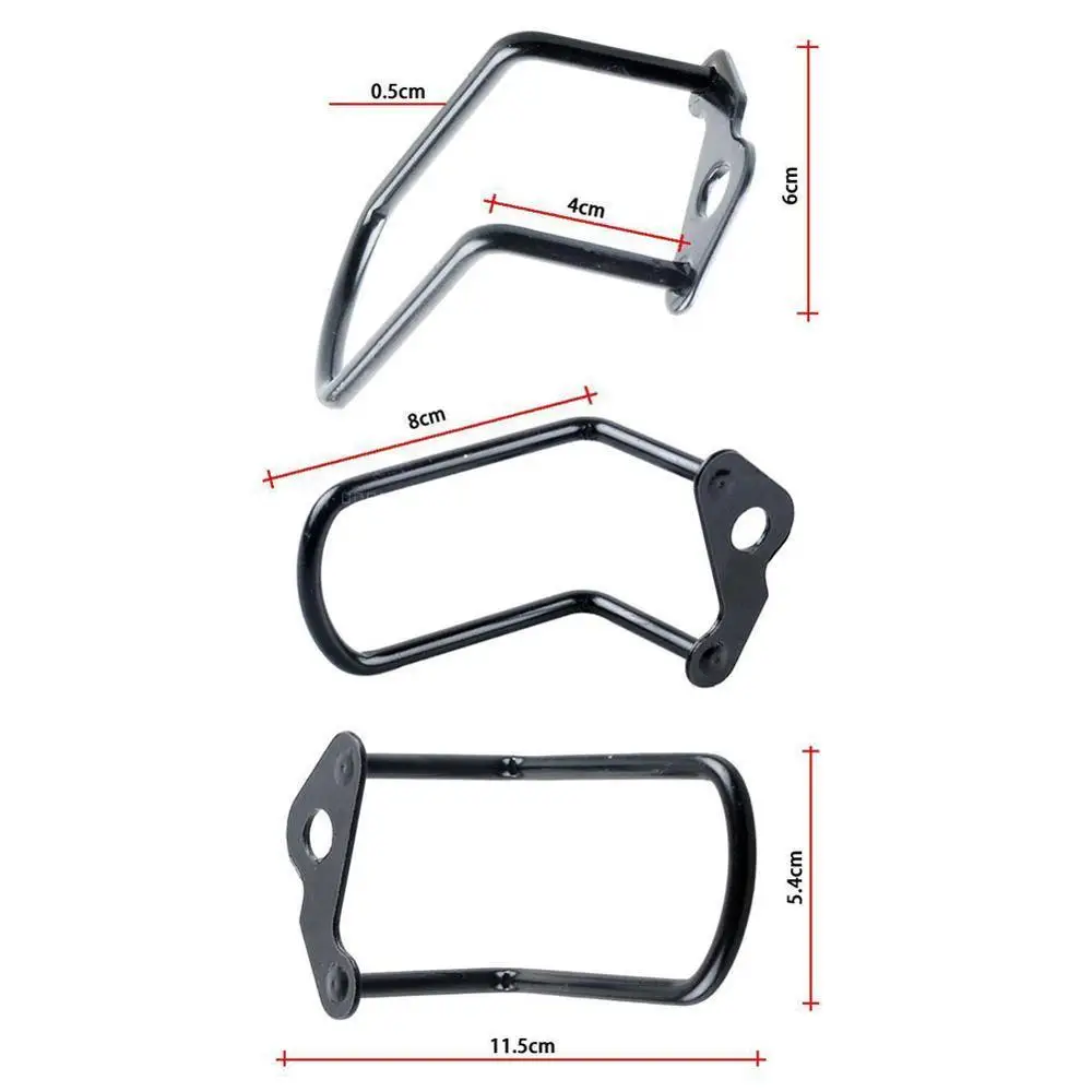 1 шт. регулируемый стальной черный велосипед защита для горного велосипеда