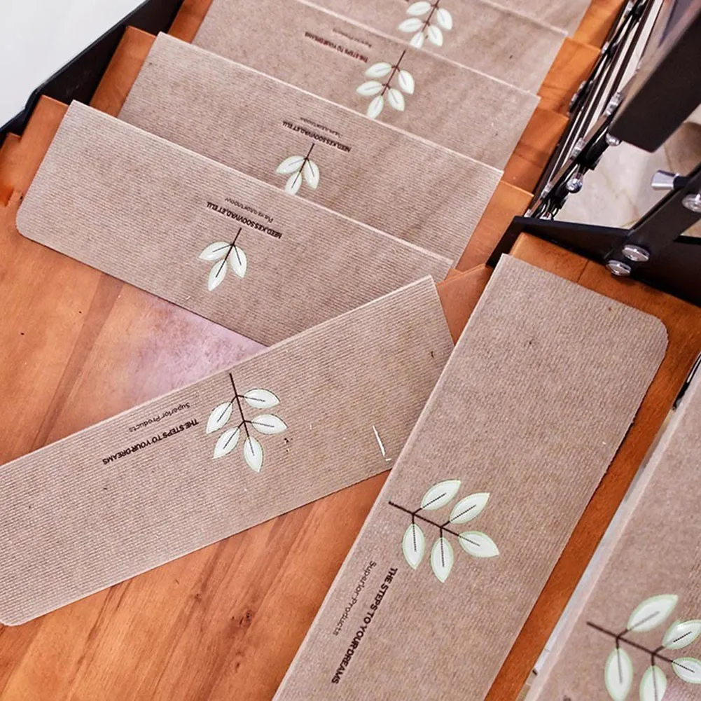 

Stair Anti-skid Carpet 55* 22*4.5cm Rectangular Protectors Device Wash Mat Comfort Safely Home Textile