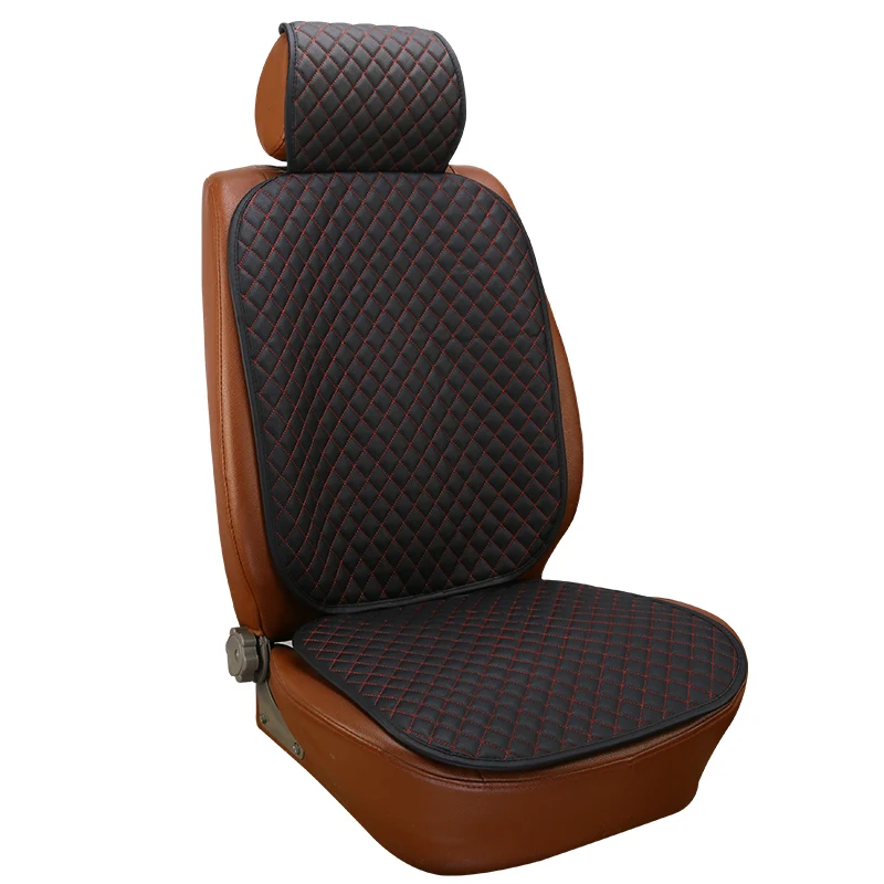 Универсальный ПУ кожаные сиденья авто Передняя Задняя Carseat Подушка протектор
