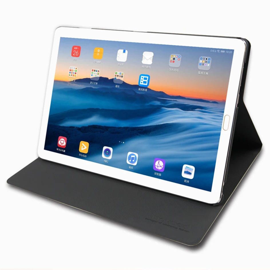 Чехол для samsung galaxy tab S6 SM-T860 SM-T865 10,5 ''планшет чехол мягкий с рисунком из ТПУ чехол-книжка с подставкой+ Защитная пленка для экрана