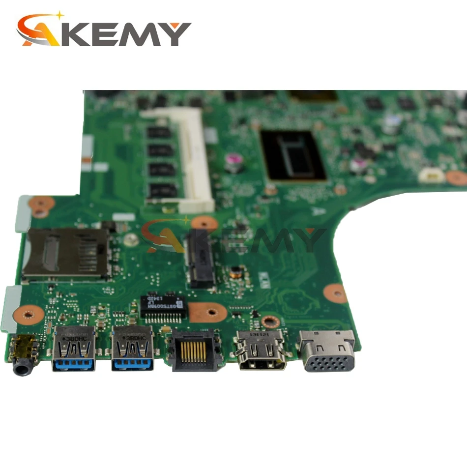 

Akemy X450LC Laptop motherboard for ASUS X450LC X450LD X450LB X450L original mainboard 4GB-RAM I7-4500U GT720M-2GB