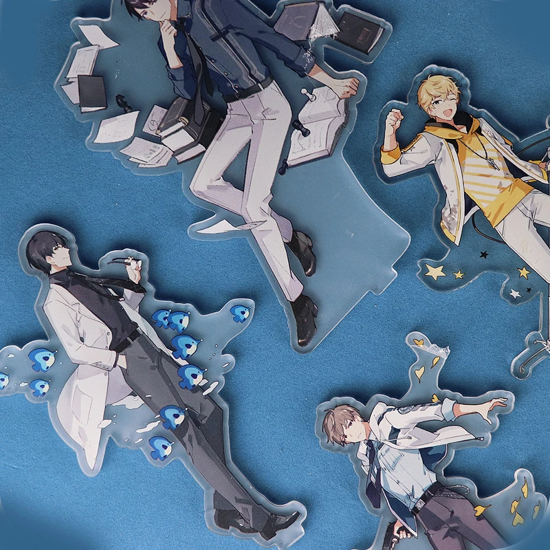 1 шт мультфильм Аниме Любовь и продюсер Бай Ци печатная фигурка на акриловой