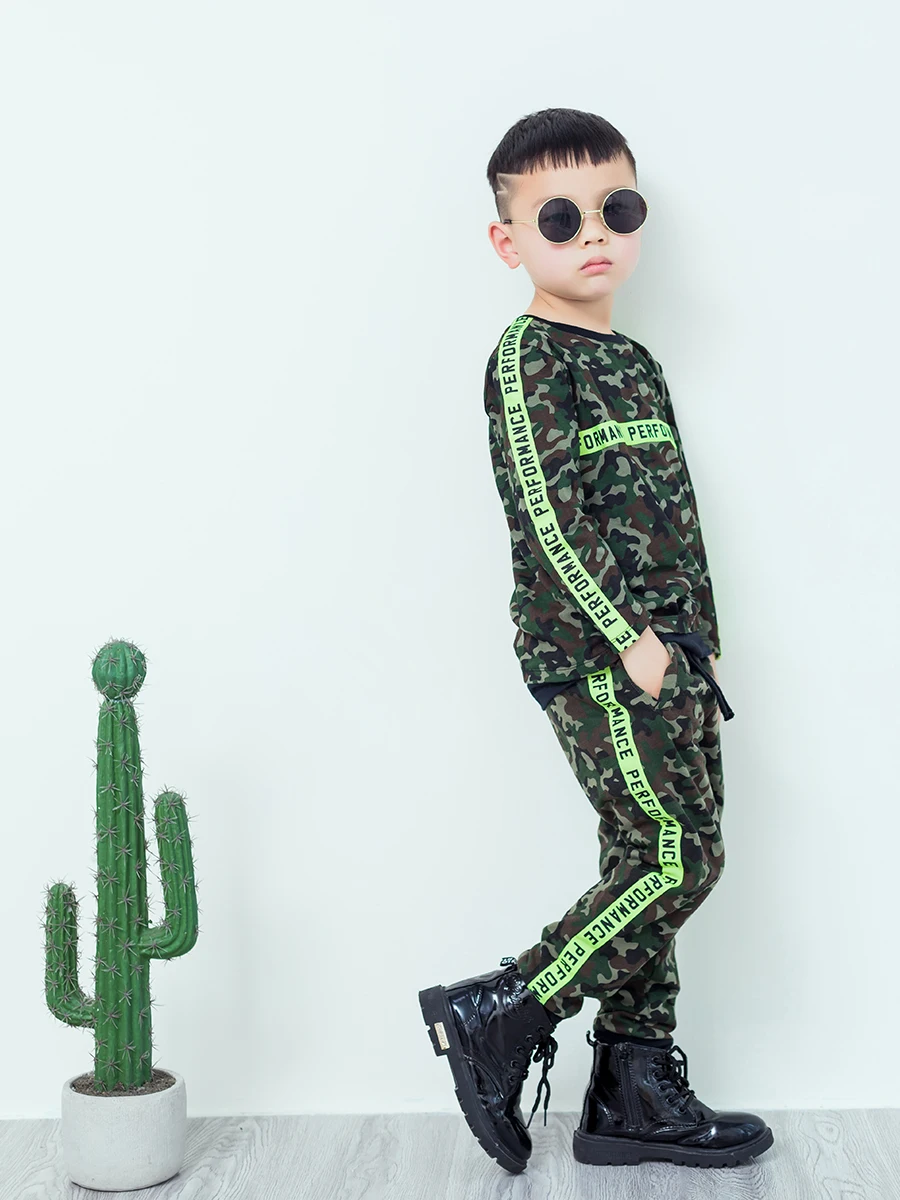 Комплекты одежды для мальчиков комбинезоны армейская военная форма наряд
