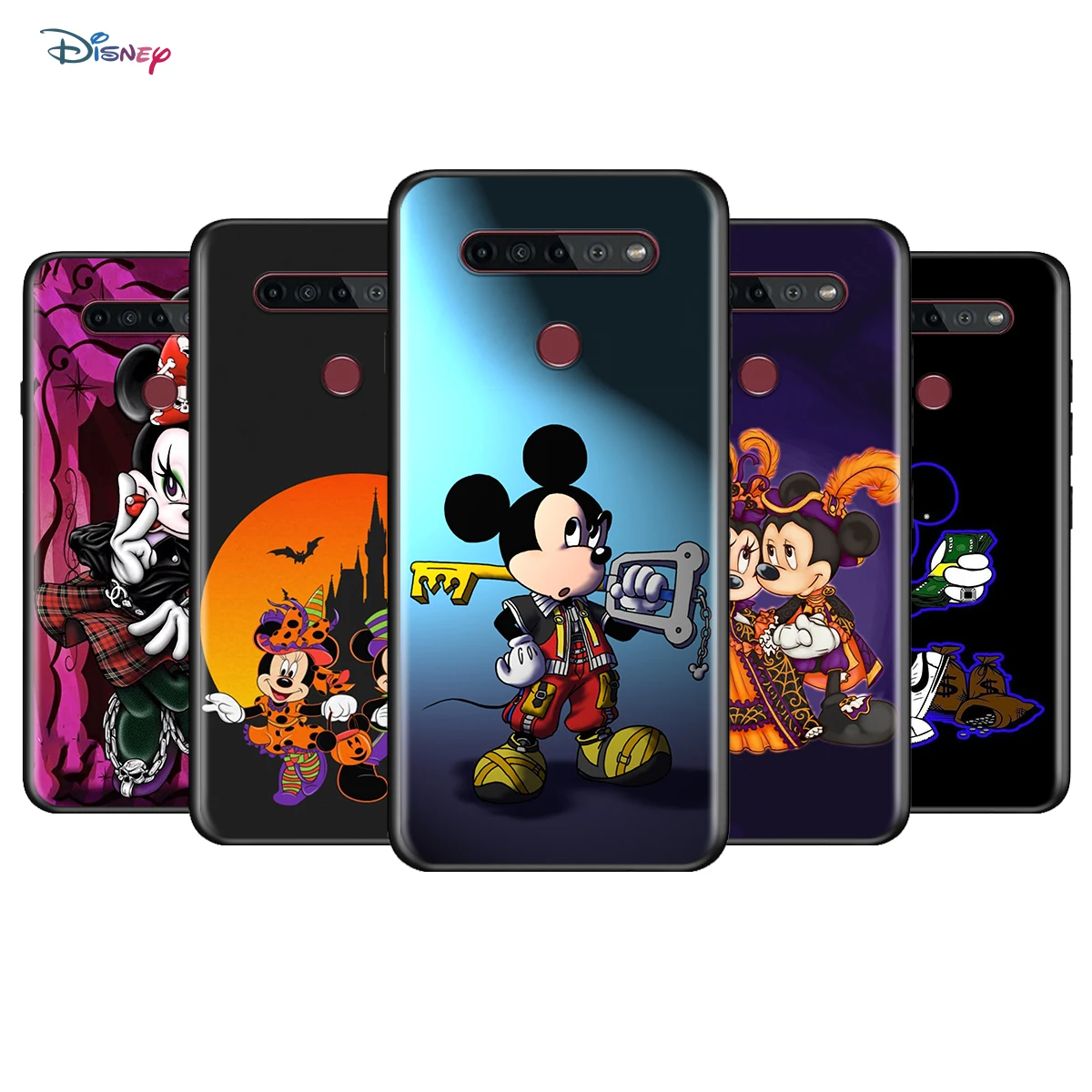 

Disney Love Mickey Mouse For LG K92 K42 K22 K71 K61 K51S K41S K30 K20 2019 Q60 V60 V50 S V40 V30 G8S G8 X ThinQ Phone Case