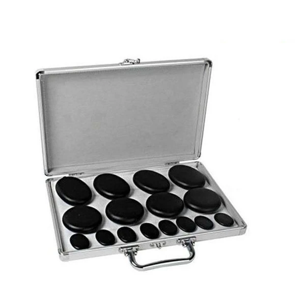 16 pieces of fine whetstone massage stone insulation, and can heat up the bag SPA hot stone massage chuiqiong