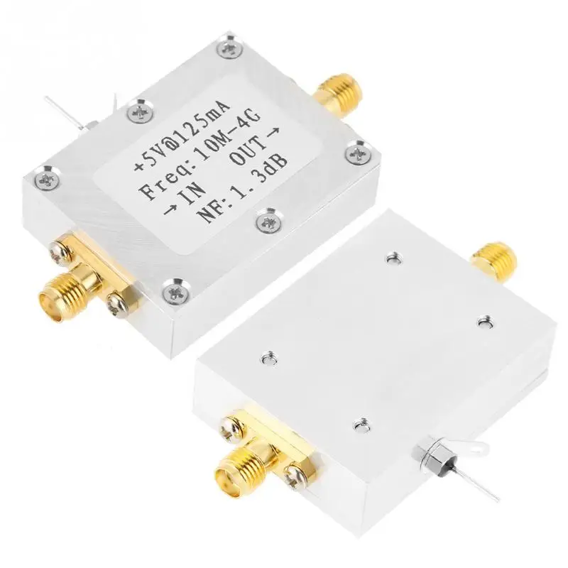 Низкая Шум широкополосный усилитель RF низкая 0 01-4 ГГц 21DB LNA с низким модуль