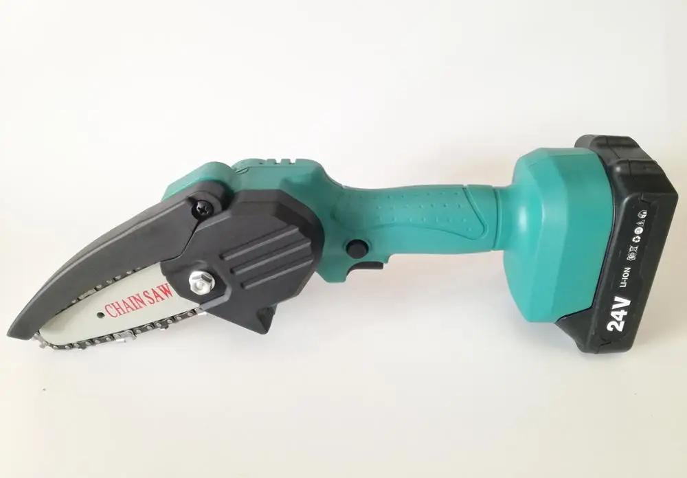 Электрическая цепная пила садовый инструмент с литиевым аккумулятором |