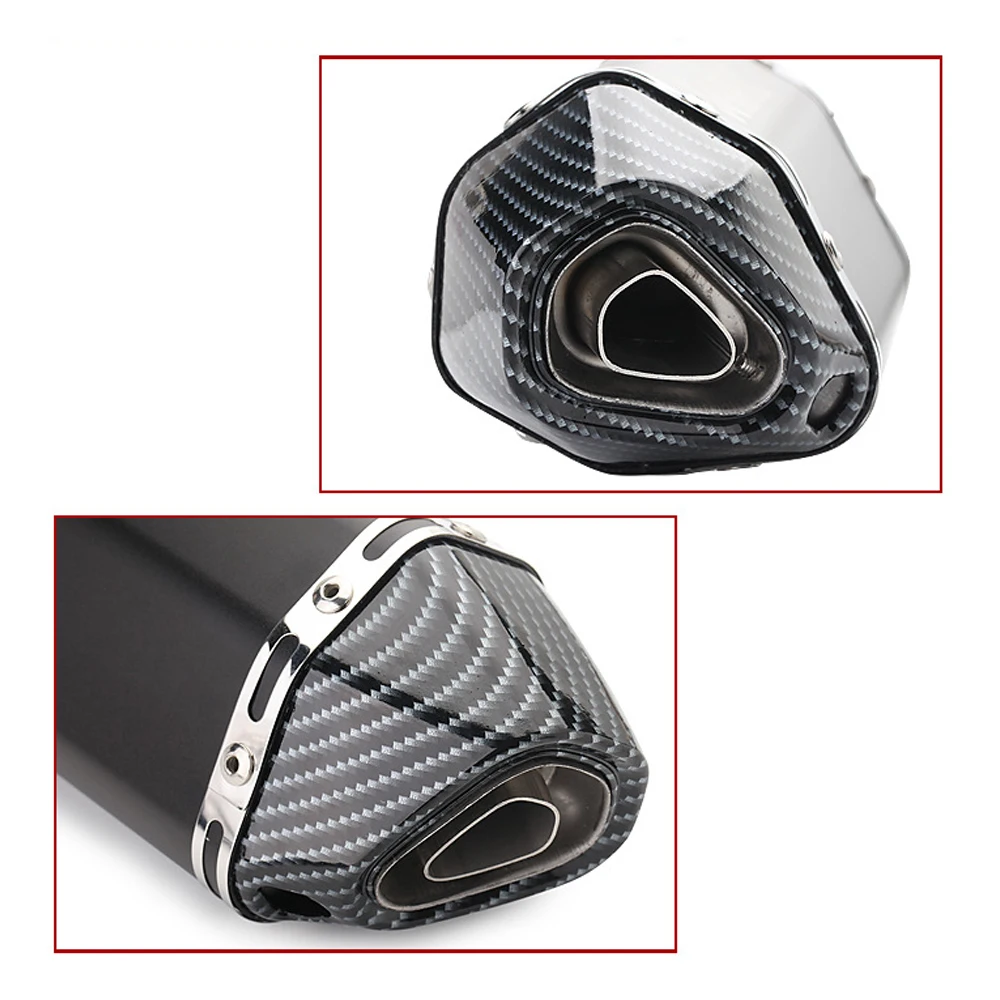 Выхлопная труба для мотоцикла с логотипом глушитель из нержавеющей стали YAMAHA TDM