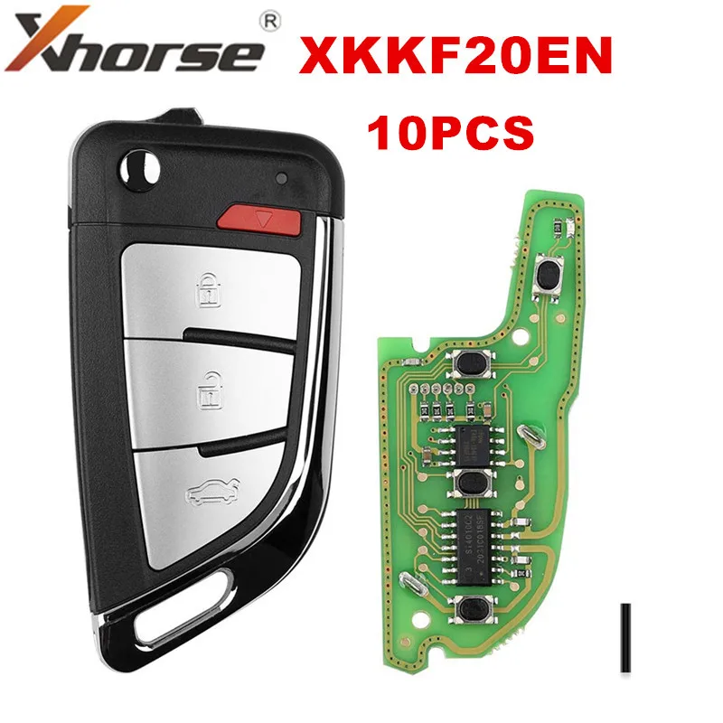 

10PCS/LOT XHORSE XKKF20EN Knife Style Remote Key for VVDI VVDI2 Key Tool English Version