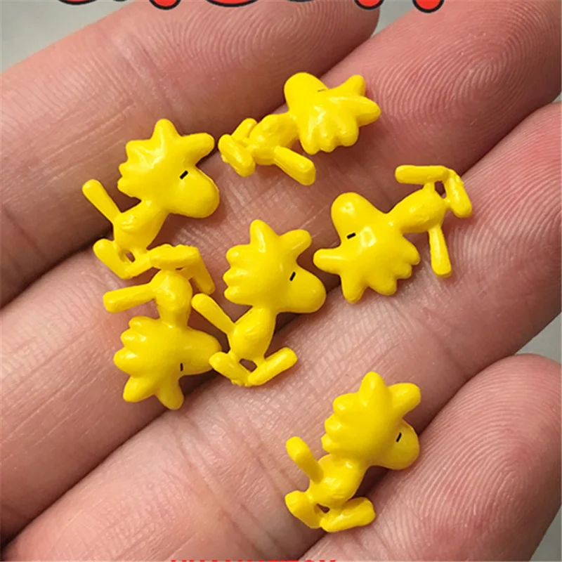 

Экшн-фигурки «желтая птица», 1,5 см, 60 шт.