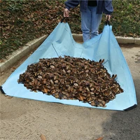 portable waterproof leaf storage mat oxford cloth durable outdoor garden garbage bag clean storage supplies