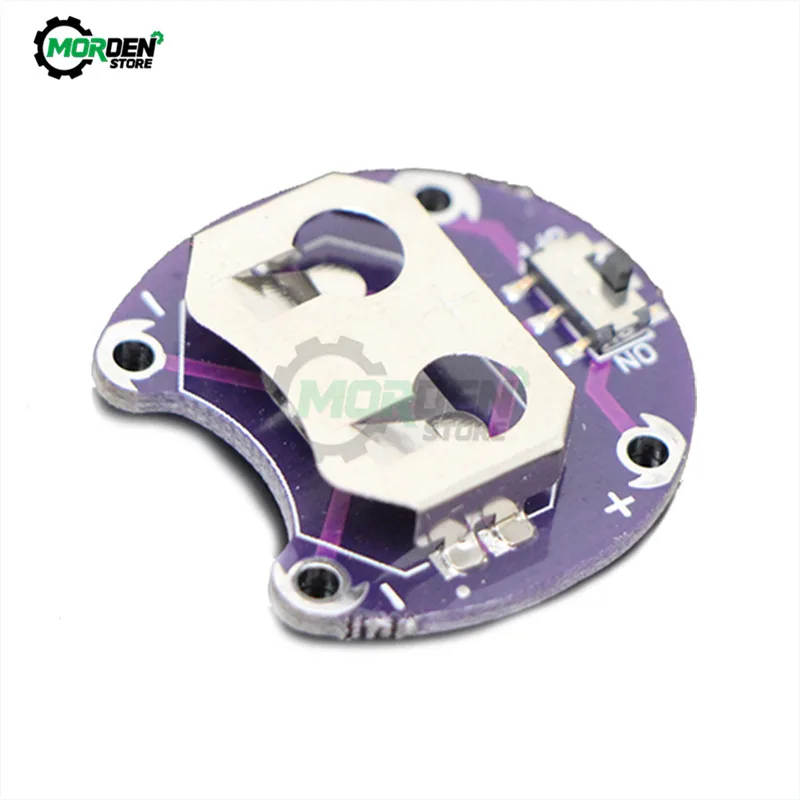 2 шт. LilyPad монетница Батарея Держатель CR2032 батарейный модуль для Arduino|Детали и