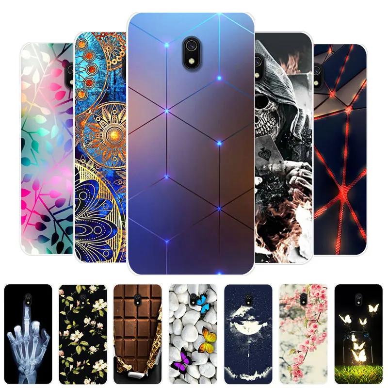 Для Redmi 8A чехол Xiaomi силиконовый ТПУ Мягкая задняя крышка для телефона на Xiomi 8 A Redmi8A