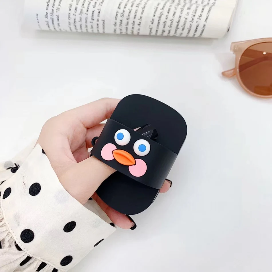 Чехол для наушников Airpods 2 Чехол Силиконовый Мультфильм Аниме Чехол для Apple Air Pods 1 чехол печенье аксессуары для наушников брелок