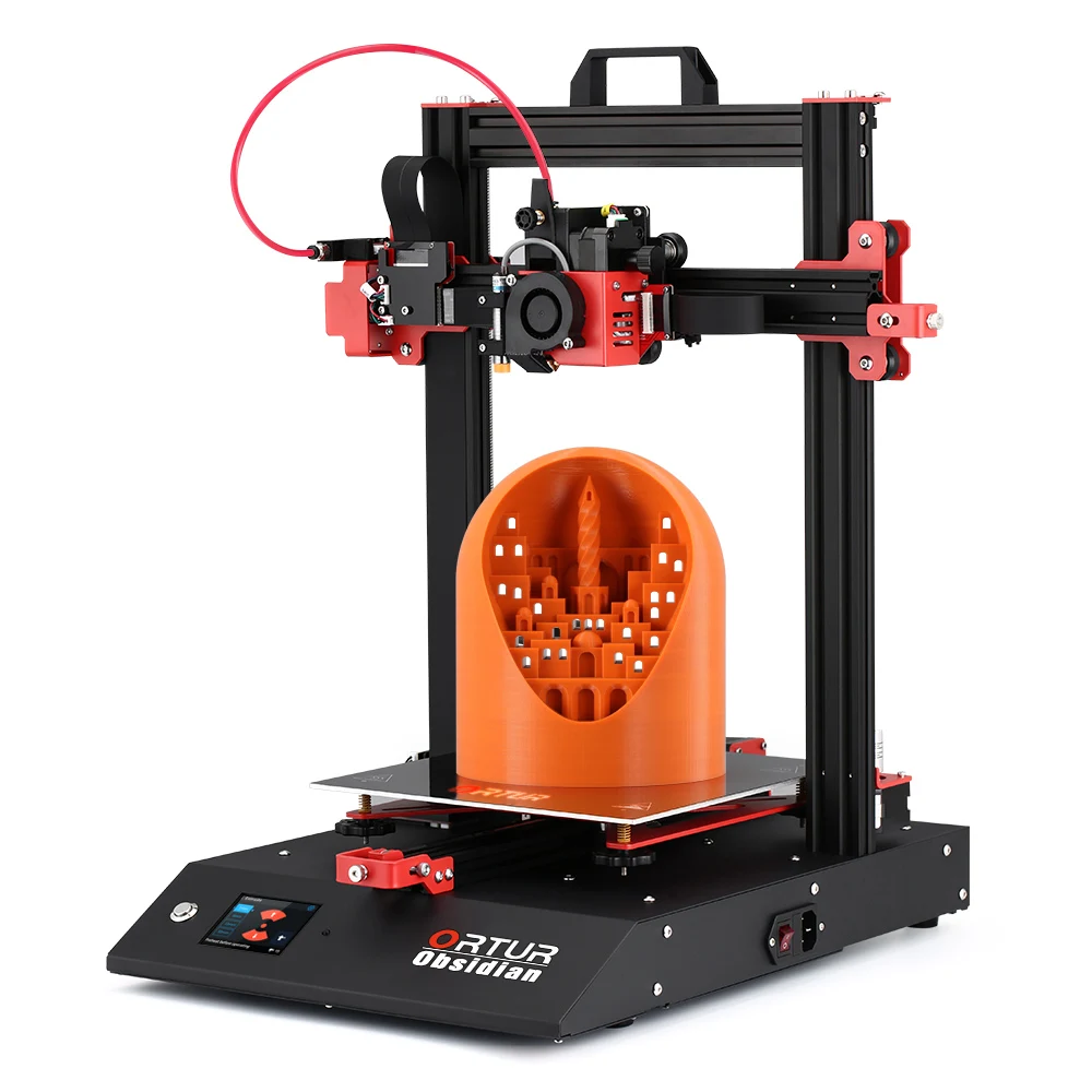 Ortur Obsidian 3D Printer Fast Respose Automatic Leveling Filament Run-out Detection Power Outage Resume DIY 3d Printer Kit