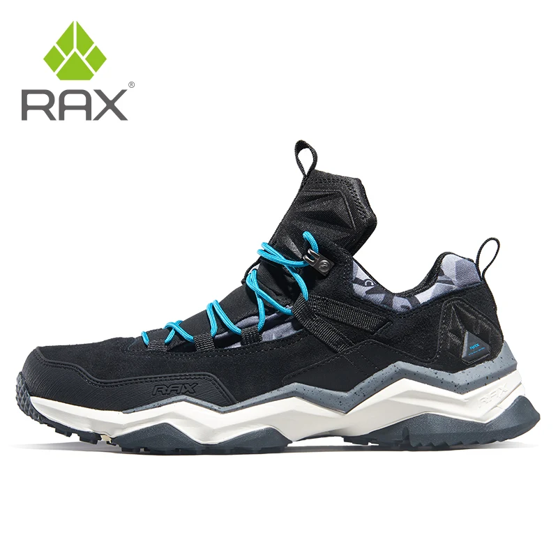 Rax Men Hiking Shoes Waterproof Outdoor Sports Sneakers for Men Trekking Shoes Lightweight Mountain Climbing Shoes Men Antislip