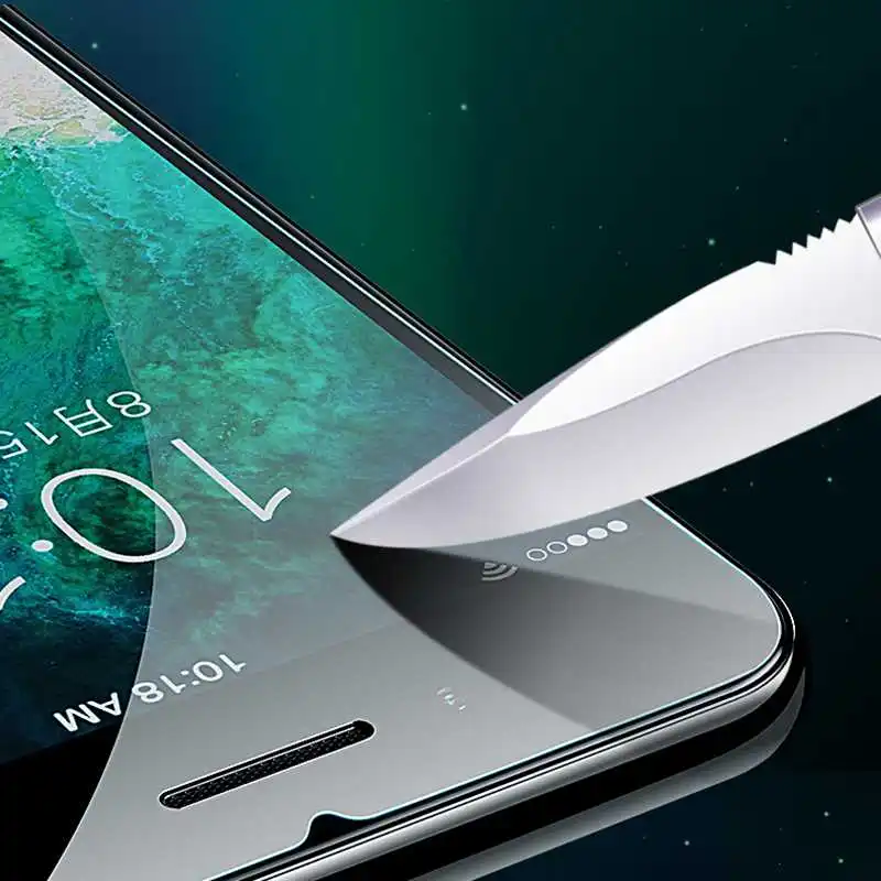 3 шт. противоударное закаленное стекло для LG Q8 Q7 Plus Q6 защита экрана |