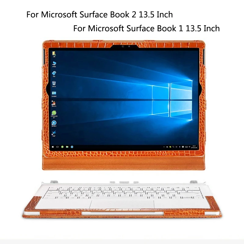 Чехол из натуральной кожи для ноутбука Microsoft Surface Book 2 13 5 дюйма чехол планшета