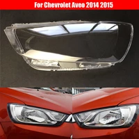 car headlight lens for chevrolet aveo 2014 2015 headlamp lens car replacement auto shell cover
