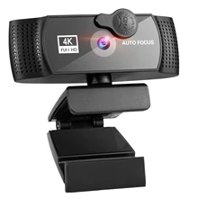 Webcam Full HD 1080P Beauty Autofocus With Mic Network Live 120° Wide Angle Web Camera For Video Computer Laptop Desktop YouTube