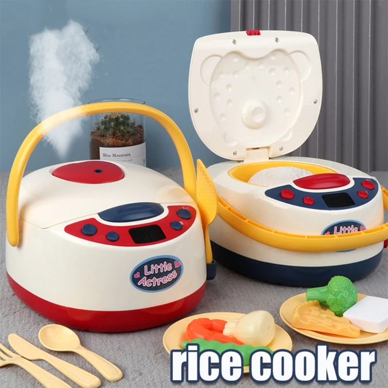 

Spray Rice Cooker, Light And Music Simulation Cooking, Children's Toy In The Kitchen