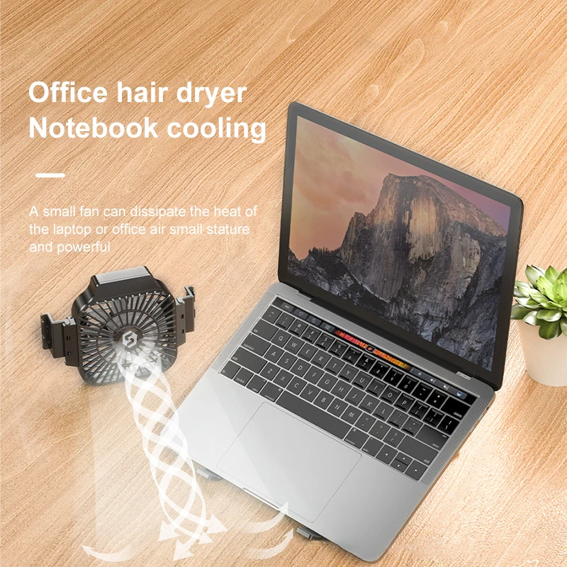 

Foldable Laptop Stand Support with Cooling Fan For MacBook Air Pro Holder Tablet Notebook Raiser Stand For 13-17 inch HP DELL