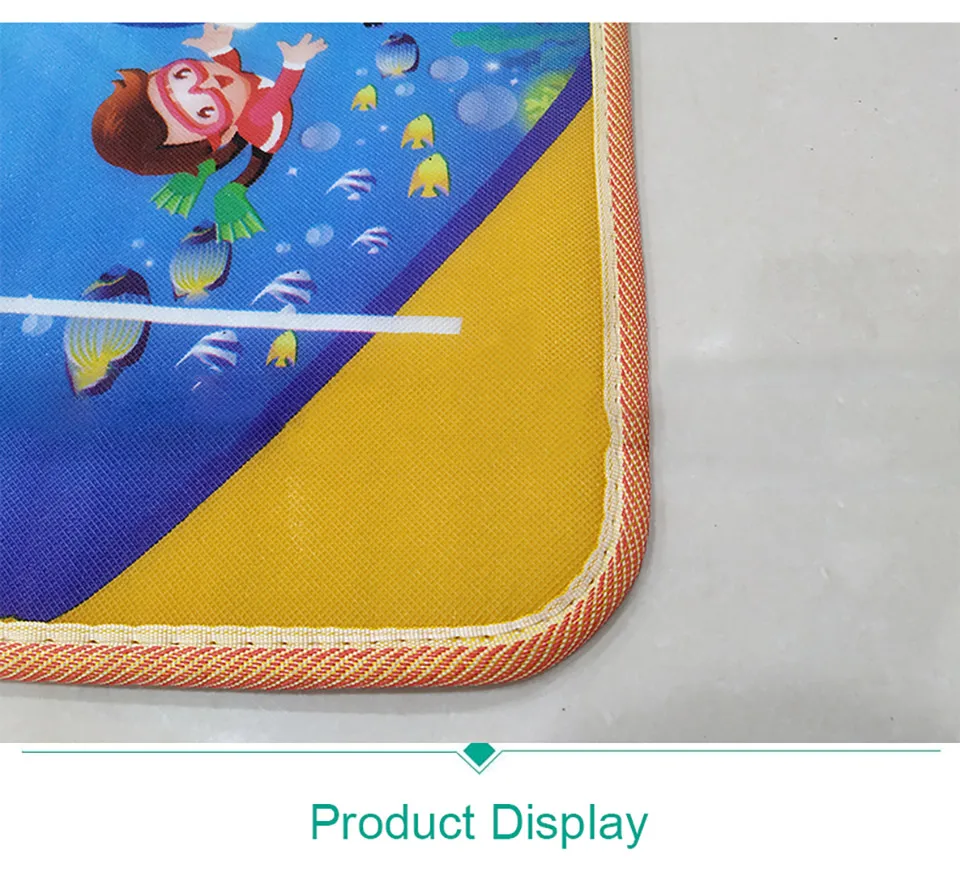 IMBABY Baby Play Mat Thick Crawling Mat Infants Puzzles Mat Cute Cartoon for Children Game Pad For Infants Educational Soft Mat