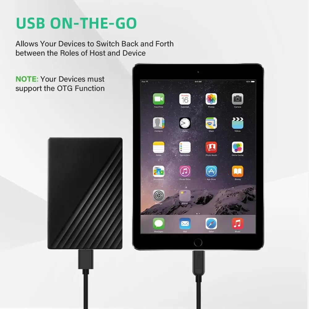 Кабель Type C к Micro B AMPCOM USB 3 1 type-C(Gen1 5 Гбит/с) 0 Micro-B внешнему жесткому диску кабель для